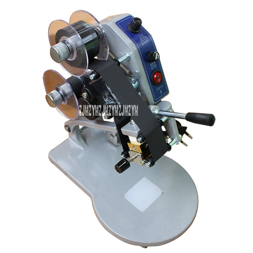 Commercial Ribbon Printing Machine - Hand-press Color Ribbon Hot Printing Machine