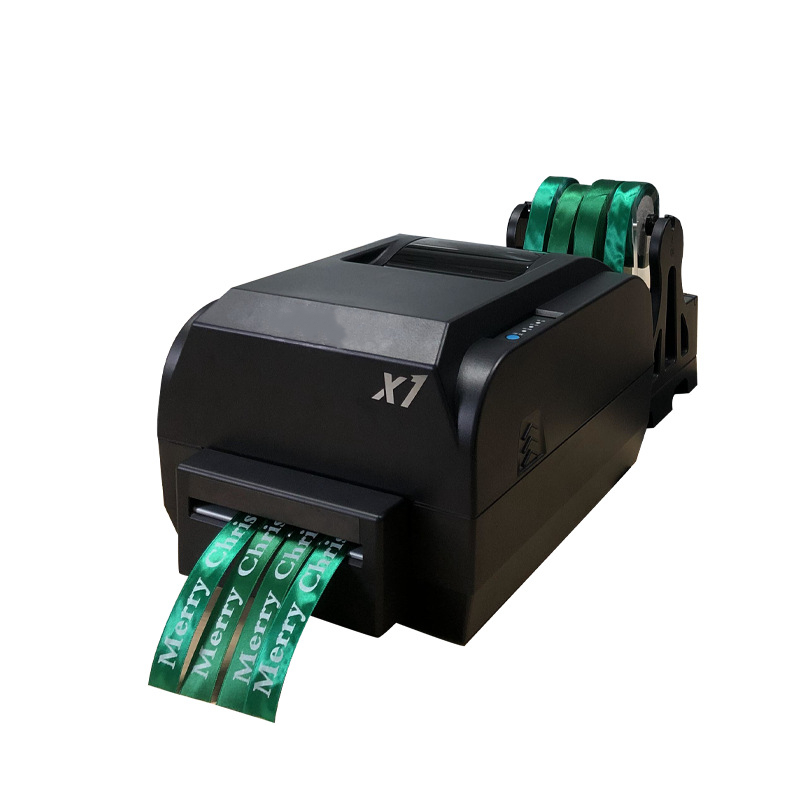 Gold Stain Ribbon Printer 12mm - Commercial Ribbon Printing Machine ulasan dan harga