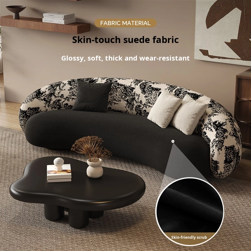 Retro Style Sectional Sofa Sue - Commercial Fabric Printing ulasan dan harga