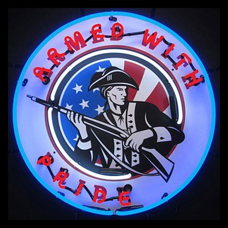 Neon Sign For Family Armed Wit - Commercial Printing Ink ulasan dan harga