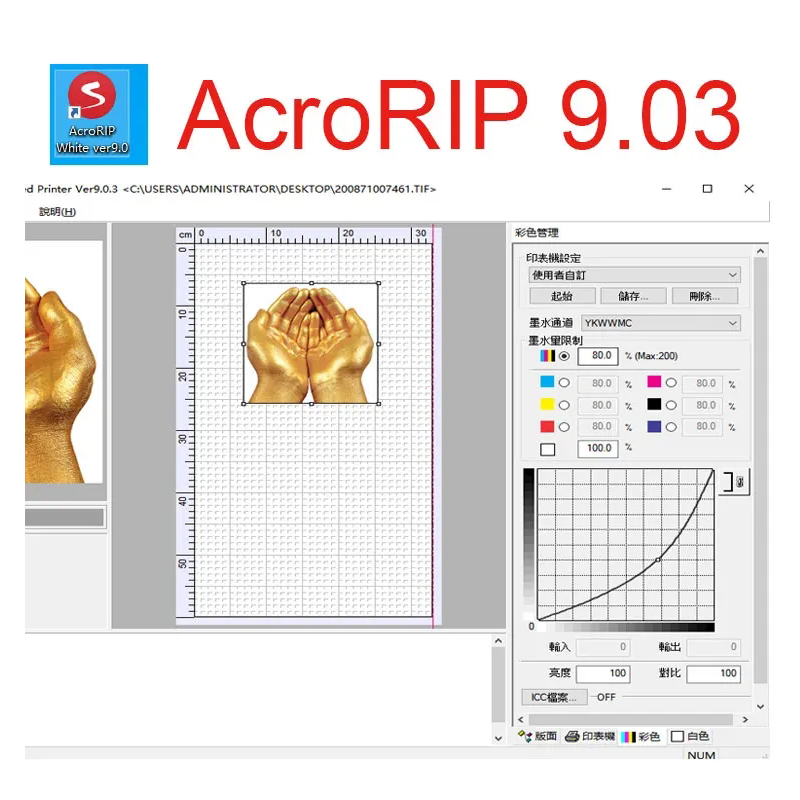 Acrorip White Color Ver 9.0 RI - Color Rip Software Dongle ulasan dan harga