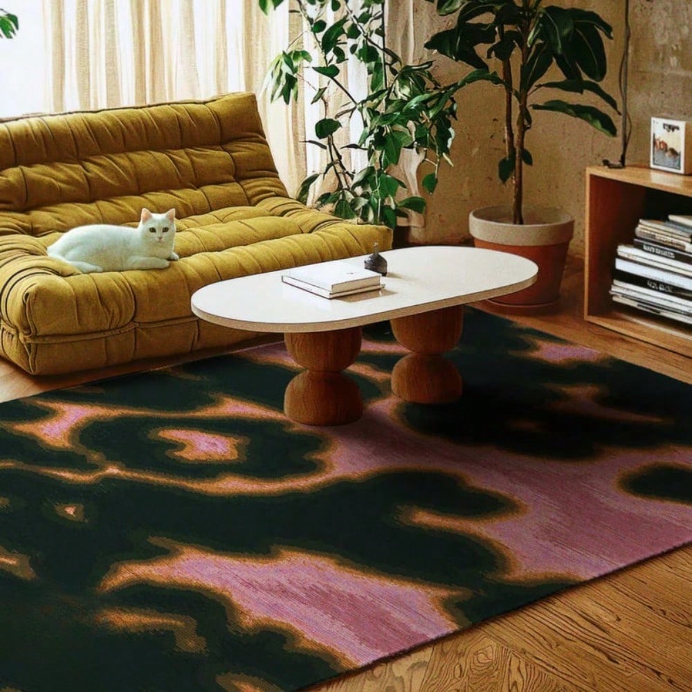 Animal Print Pink Green Area R - Commercial Printing Items ulasan dan harga