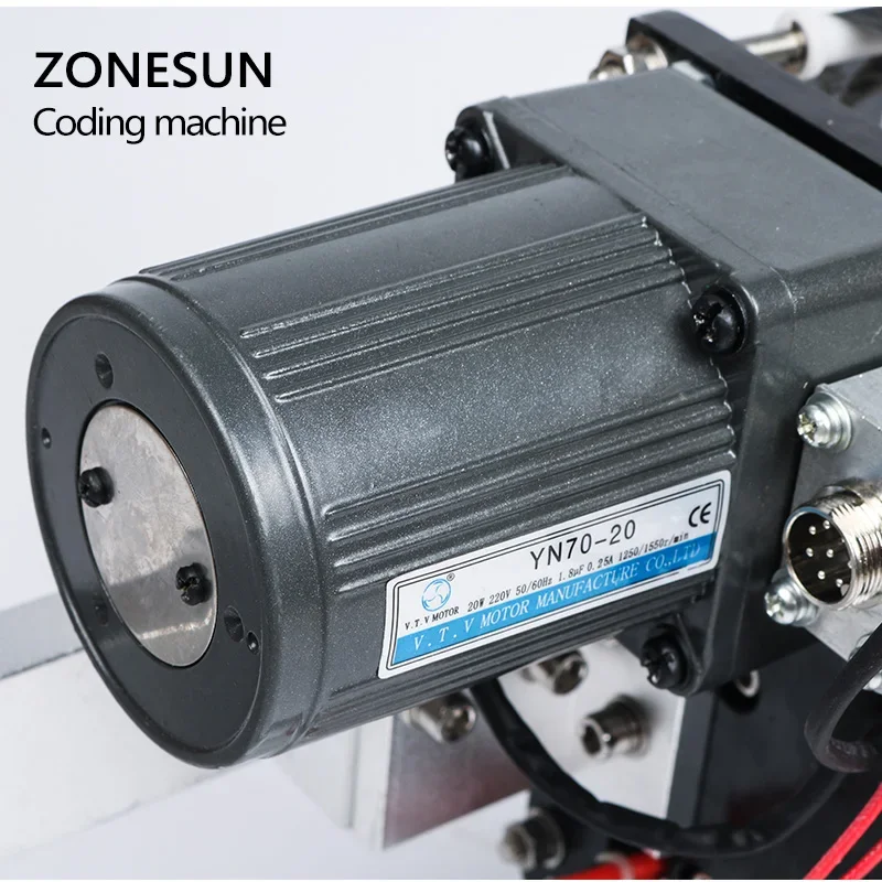 ZONESUN Expiry Date Ribbon Cod - Commercial Ribbon Printing Machine ulasan dan harga