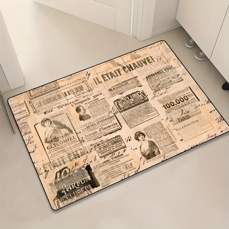 Vintage French Newspaper Print - Commercial Newspaper Printing ulasan dan harga