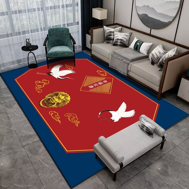 Chinese Style Large Area Flowe - Commercial Fabric Printing ulasan dan harga
