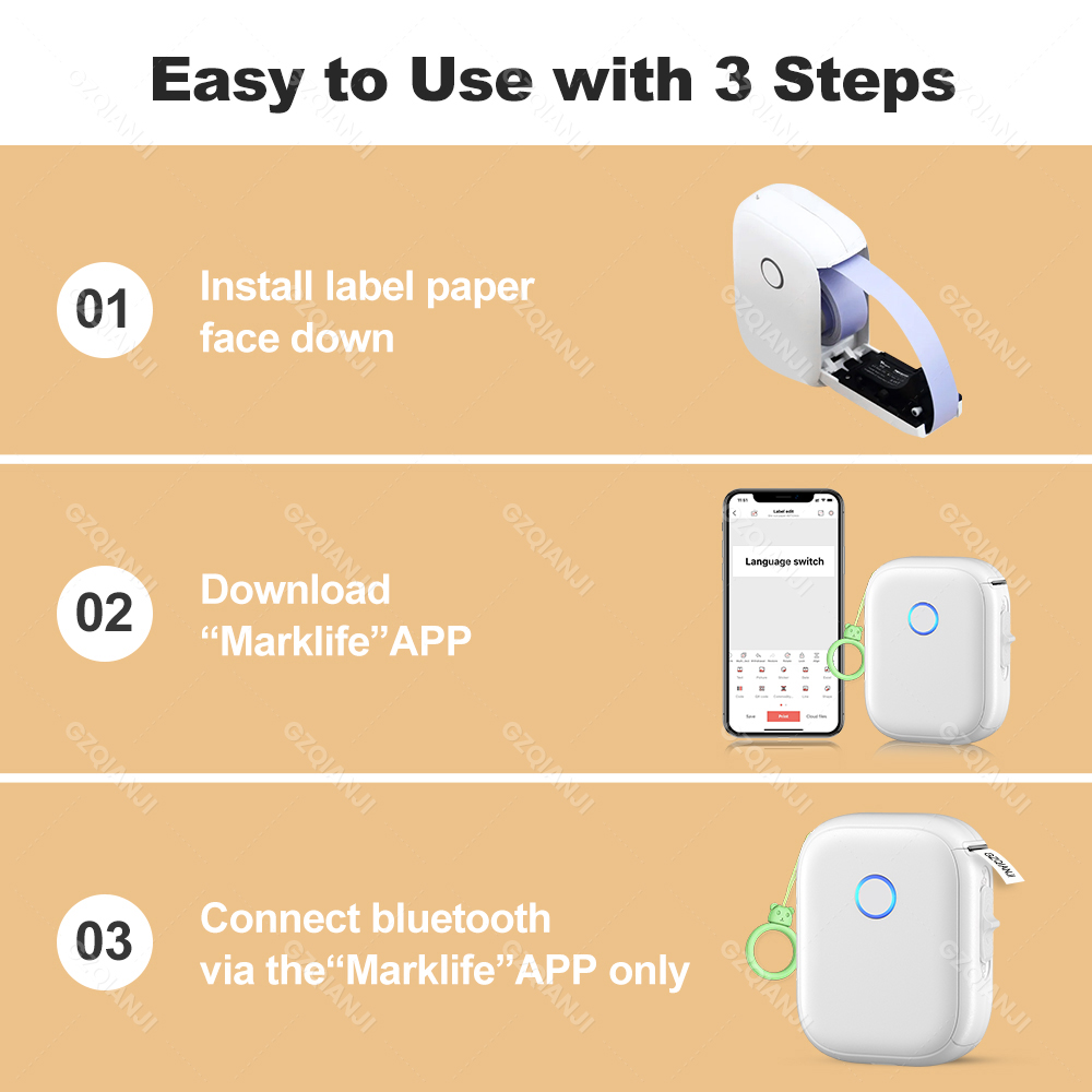 Marklife P12 Thermal Label Pri - Commercial Printing Items ulasan dan harga