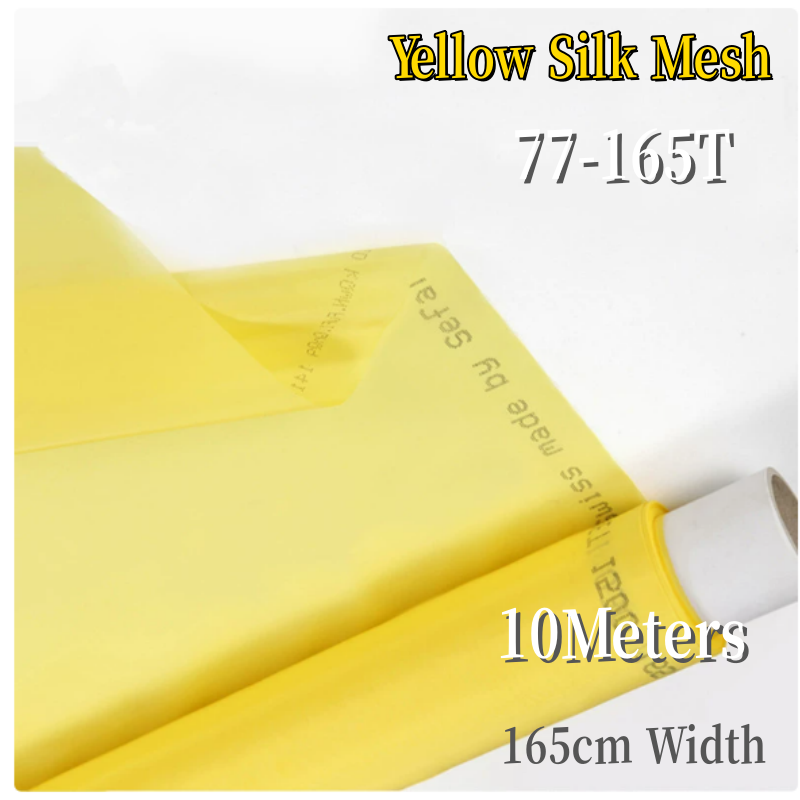 10 Meters Yellow 165 Width Sil - Commercial Fabric Printing ulasan dan harga