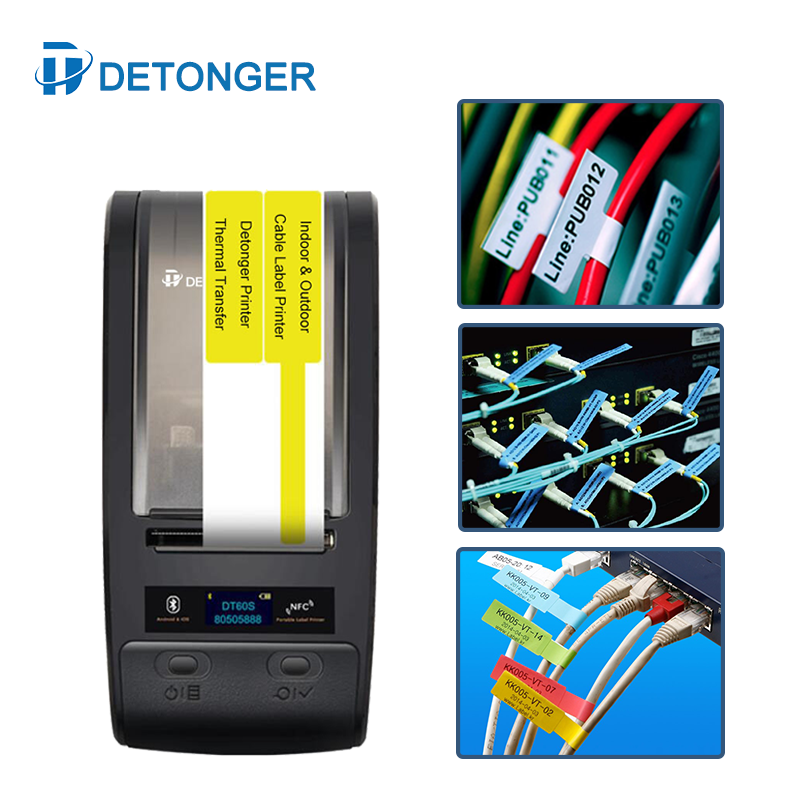 DETONGER DT60S Portable Therma - Commercial Ribbon Printing Machine ulasan dan harga