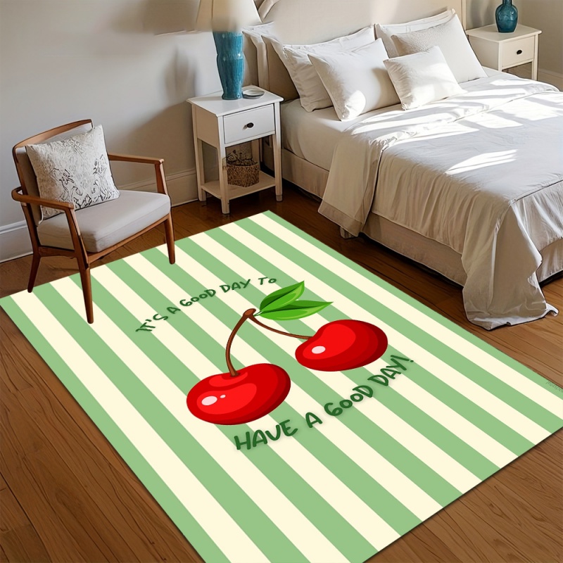 Light Green Gingham Cherry Bow - Commercial Ribbon Printing Machine ulasan dan harga