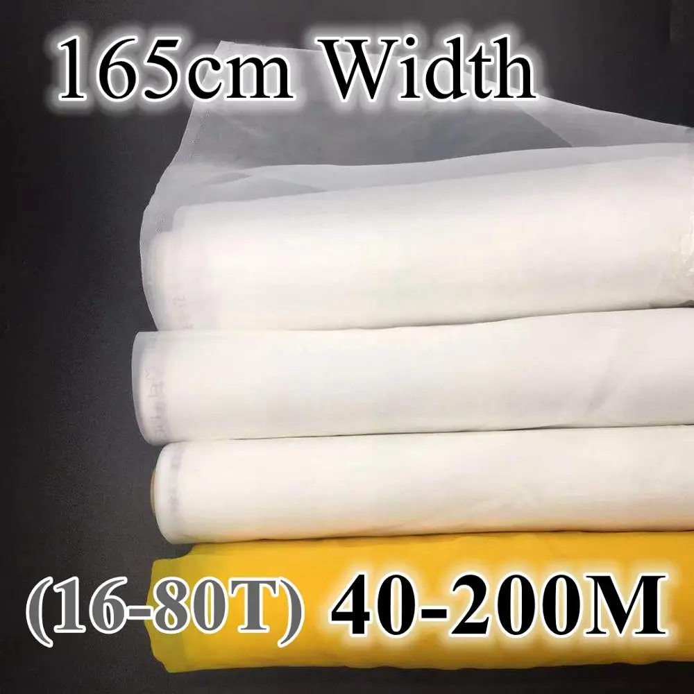 White Silk Screen Printing Mes - Commercial Fabric Printing ulasan dan harga