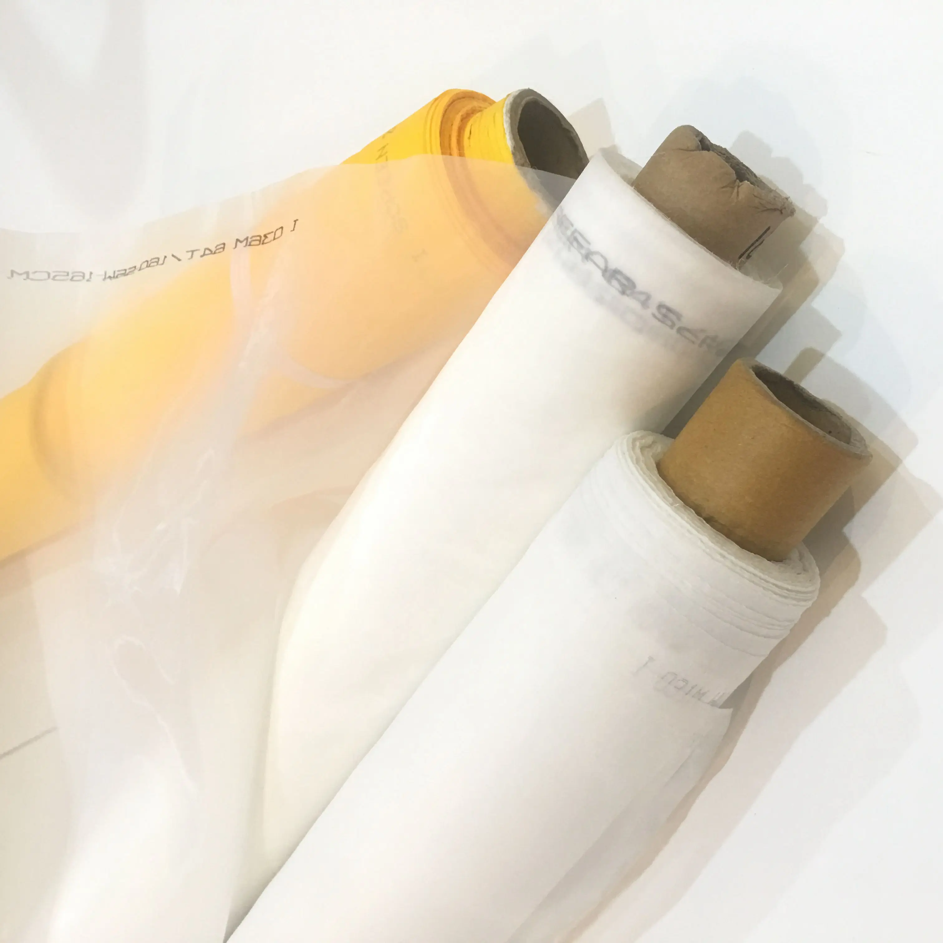 White Silk Screen Printing Mes - Commercial Fabric Printing ulasan dan harga