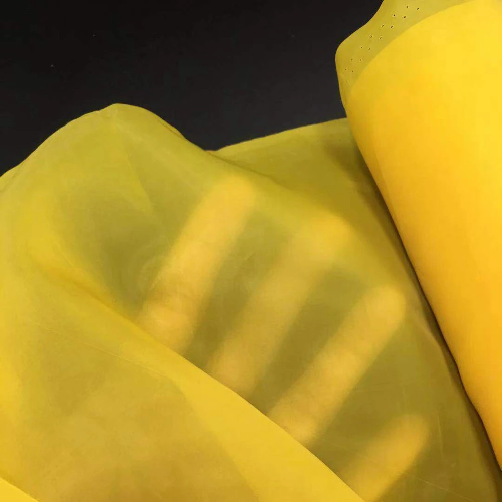 White Silk Screen Printing Mes - Commercial Fabric Printing ulasan dan harga