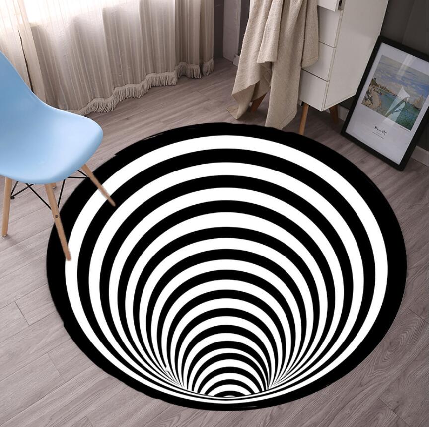 Geometric Bedroom Rugs Black W - Commercial Fabric Printing ulasan dan harga