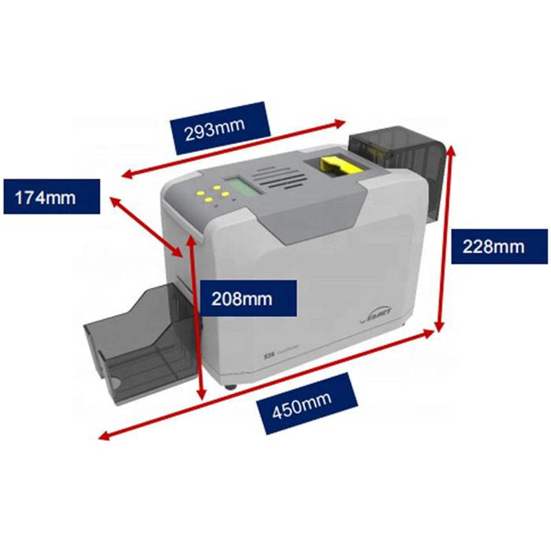 Seaory S26 ID Card Printer Mac - Commercial Ribbon Printing Machine ulasan dan harga
