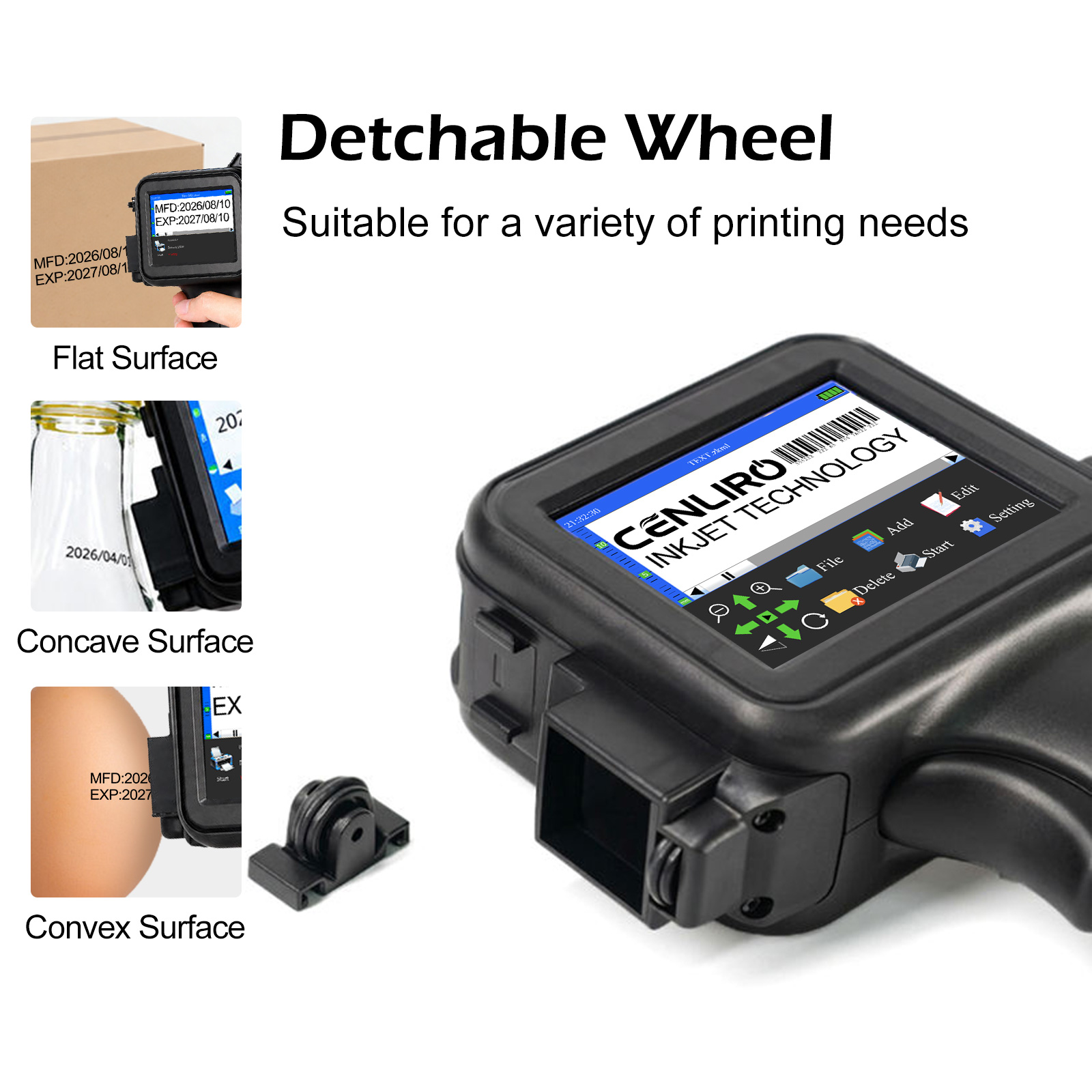 Cenliro CL11P Portable Handhel - Commercial Printing Ink ulasan dan harga